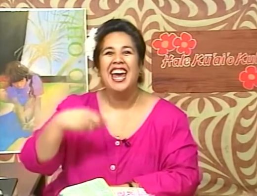 J. Ekela Kaniaupio-Crozier, Hawaiian language teacher and host of Kulāiwi, sharing ʻŌlelo Hawaiʻi lessons.