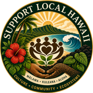 Support Local Hawaii logo